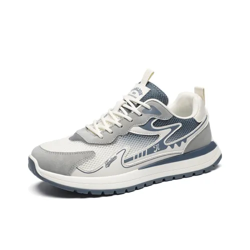 Tonlion Breathable Lightweight Low Top Casual Shoes Men's