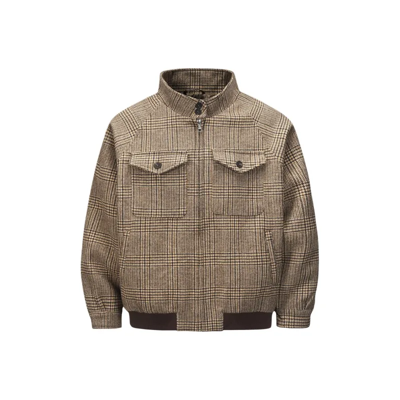 HLPT Jackets Coats Unisex Brown-0