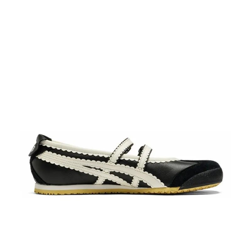 Asics Onitsuka Tiger Mexico 66 Tgrs Black Cream Women's-1