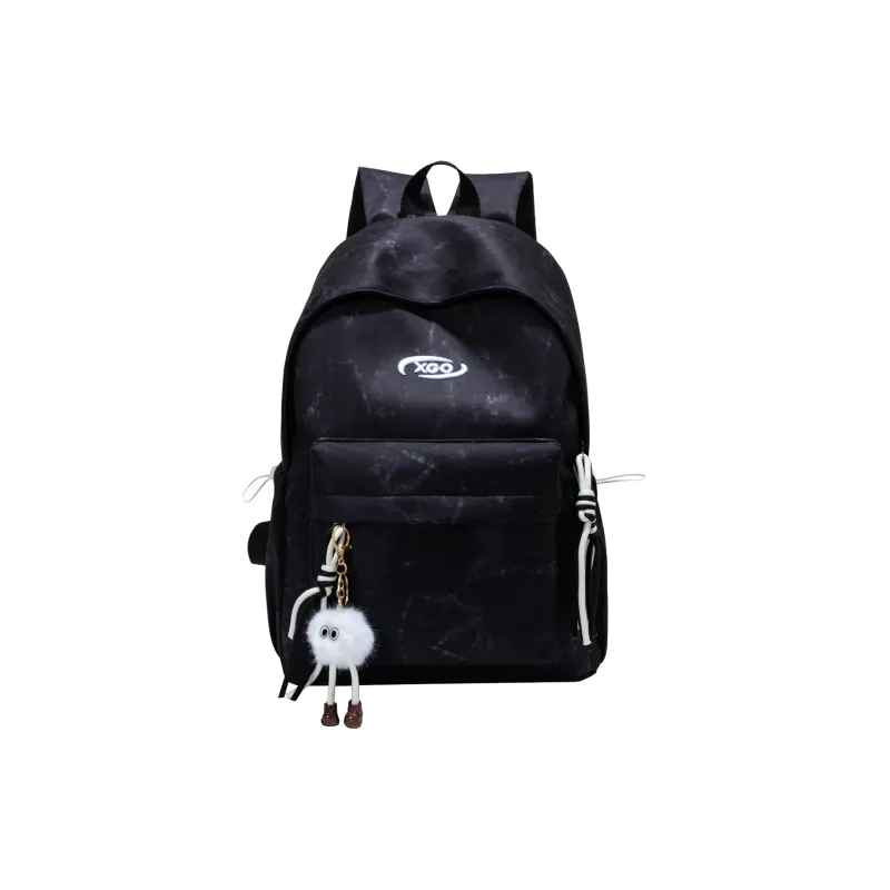 Yalu Nylon Backpack Unisex White/Red/Green/Black-18