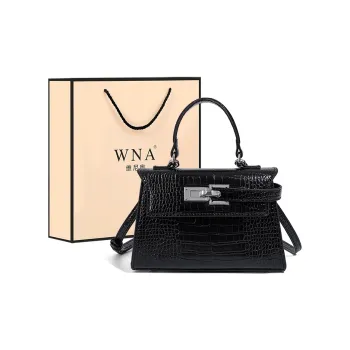 Vigno Synthetic Leather Shoulder Bag Crossbody Bag Regular Women's Black/Pink/White