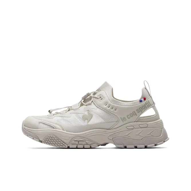 Le Coq Sportif Cushioning, Wear Resistant River Trekking Shoes Unisex Light Khaki-0