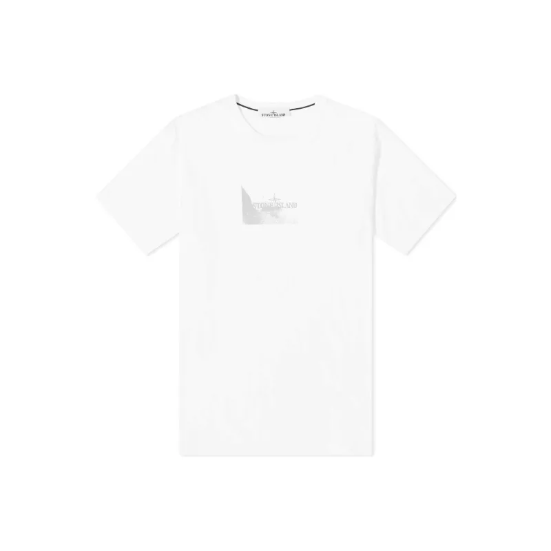 STONE ISLAND T Shirt Men's White-0