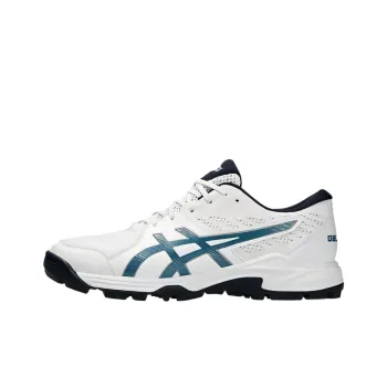 Asics Gel Peake 2 Cushioning, Wear Resistant Low Top Training Shoes Men's White Blue