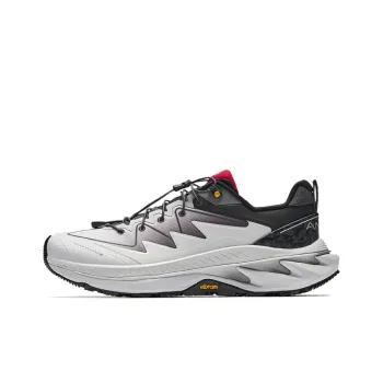 Anta Wild PRO Abrasion Resistant Slip Resistant Low Top Casual Running Shoes Men's Gray Black