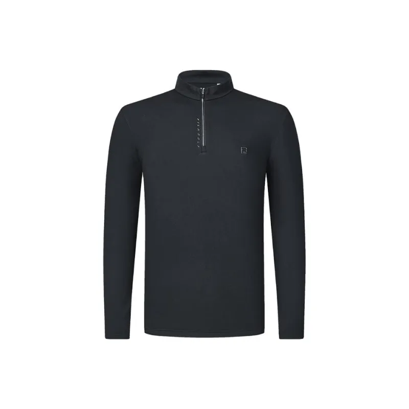 FILA Golf Series Set in Sleeve T Shirt Men's Pitch Black-0