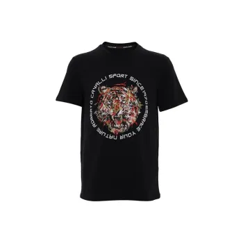 Roberto Cavalli T-Shirt Men's Black