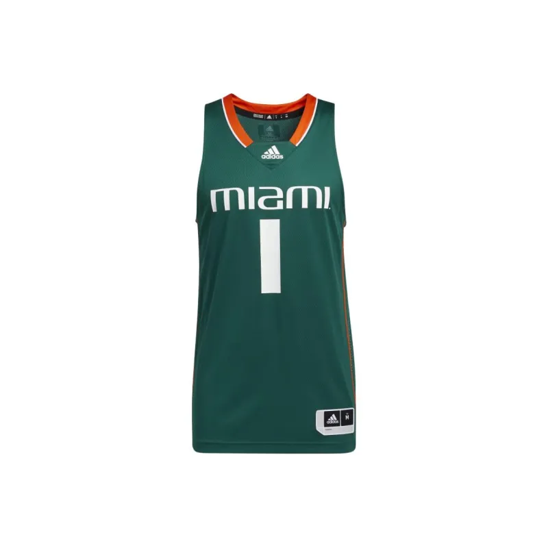 Adidas Hurricanes Ncaa Swingman Jersey-0