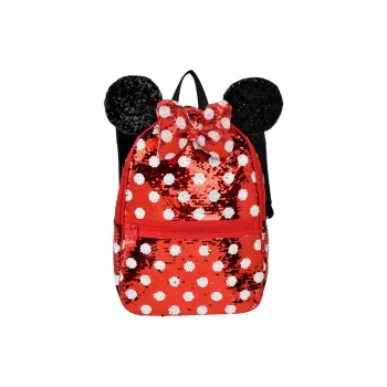 Disney Polyester Backpack Regular Kids' Red