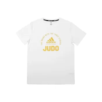 Adidas Set in Sleeve T Shirt Men's White