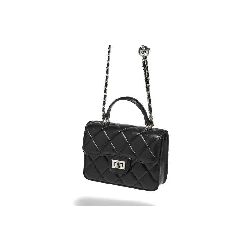 Marino Orlandi Cow Leather Crossbody Handbags Women's White/Black-10