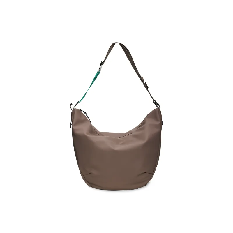 Rains Polyester Crossbody Bag, Shoulder Bag Regular Unisex Black/Cameo Brown-4