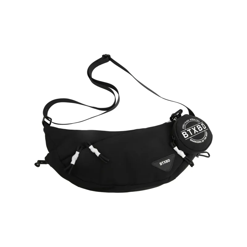 PAIBLOKS Nylon Sling Bag Shoulder Bag Crossbody Bag Regular Unisex Multicolor-0