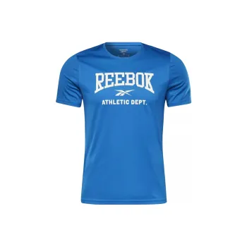 Reebok WOR POLY GRAPHIC SS TEE T-Shirt Men's Blue