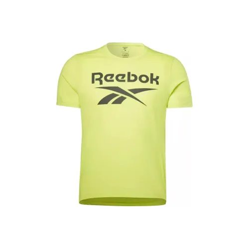 Reebok T-Shirts Men Yellow