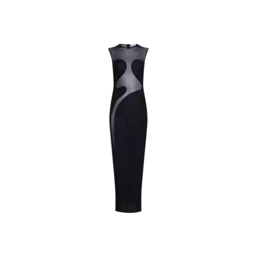 Alaia Semi sheer Maxi Dress