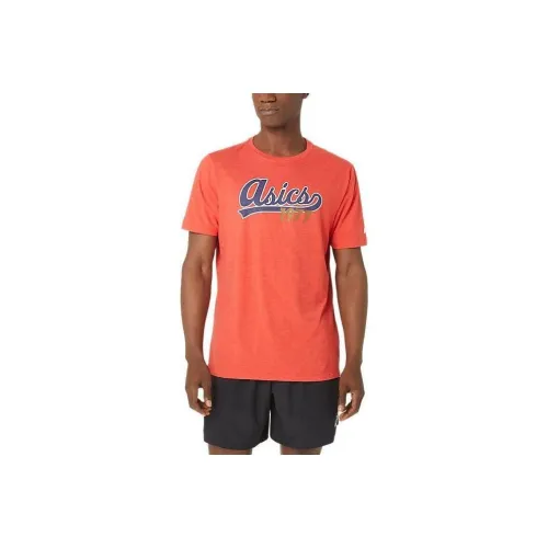 Asics Unisex 77 Baseball Tee T-Shirt Men's Orange