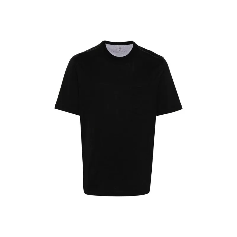 Brunello Cucinelli T-Shirt Men's Black-0