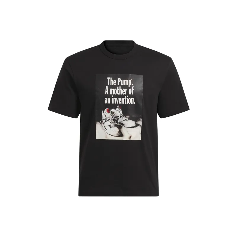 Reebok BB PUMP GRAPHIC TEE T-Shirt Men's Black-0