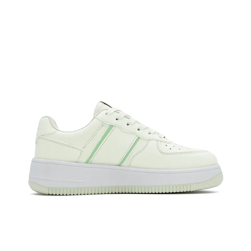 ALI THE FOX Low-Top Skateboard Shoes Women's Classic White/Hai Chang Blue-4