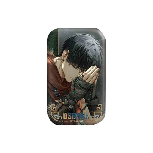 The Love Of Light And Night Great Desert Return Void Collection Rectangular Tinplate Badges
