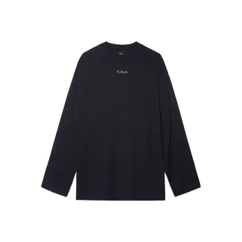 TCH T Shirts Unisex Black With White Logo