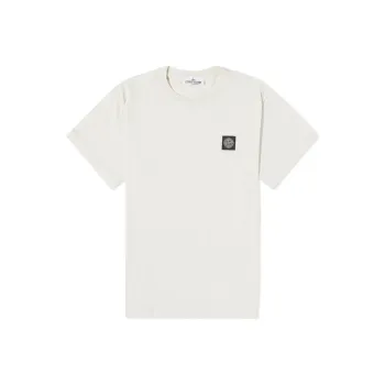STONE ISLAND T Shirts Men Ecru