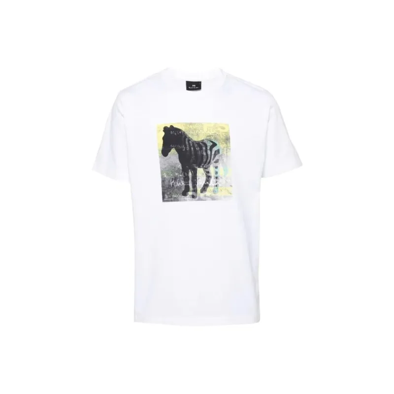 Paul Smith T Shirts Men White-0