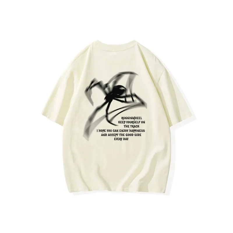 RUNNINWHEEL T Shirts Unisex-10