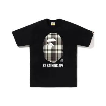 A BATHING APE Check By Bathing Ape Tee