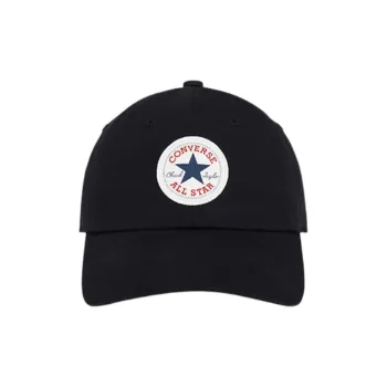 Converse Cotton Baseball Caps Unisex Black