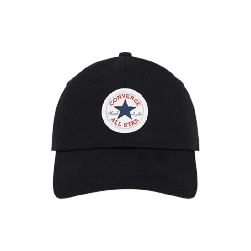 Converse Cotton Baseball Caps Unisex Black-0