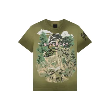 Givenchy T Shirt Men's Aqua Green