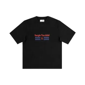 YARDSALE x Sergio Tacchini SS24 T-Shirt Unisex Black