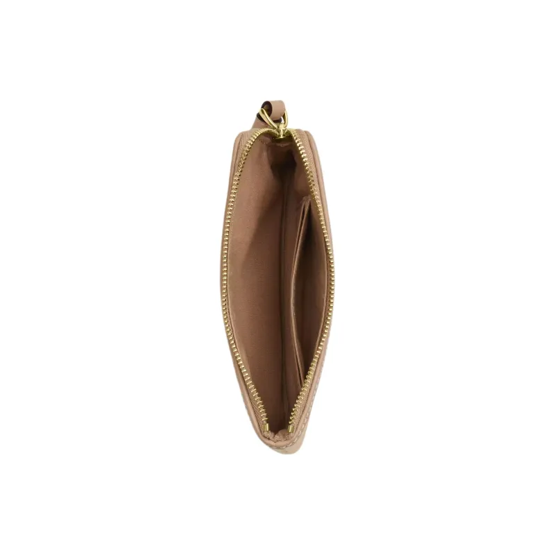 COACH Canvas Clutch Trumpets Women's Natural-1