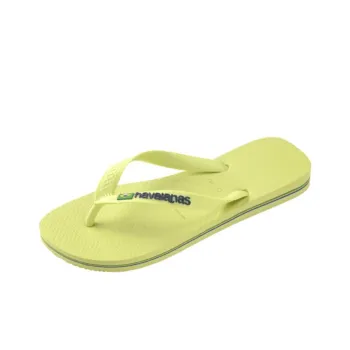 Havaianas Brazil Logo Flip Flops Women's Green