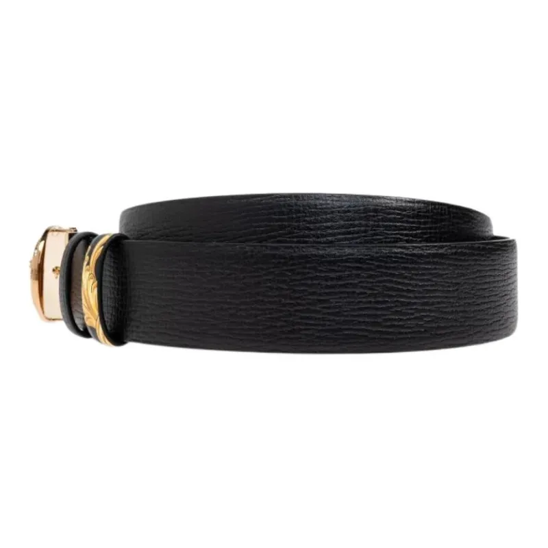 VERSACE Medusa buckle Leather Belt-1