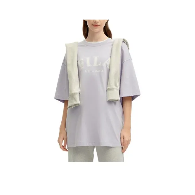 FILA T Shirt Unisex Lavender Light Purple-0