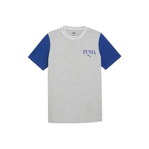 PUMA SQUAD Men's Graphic Tee T Shirt Men's Gray