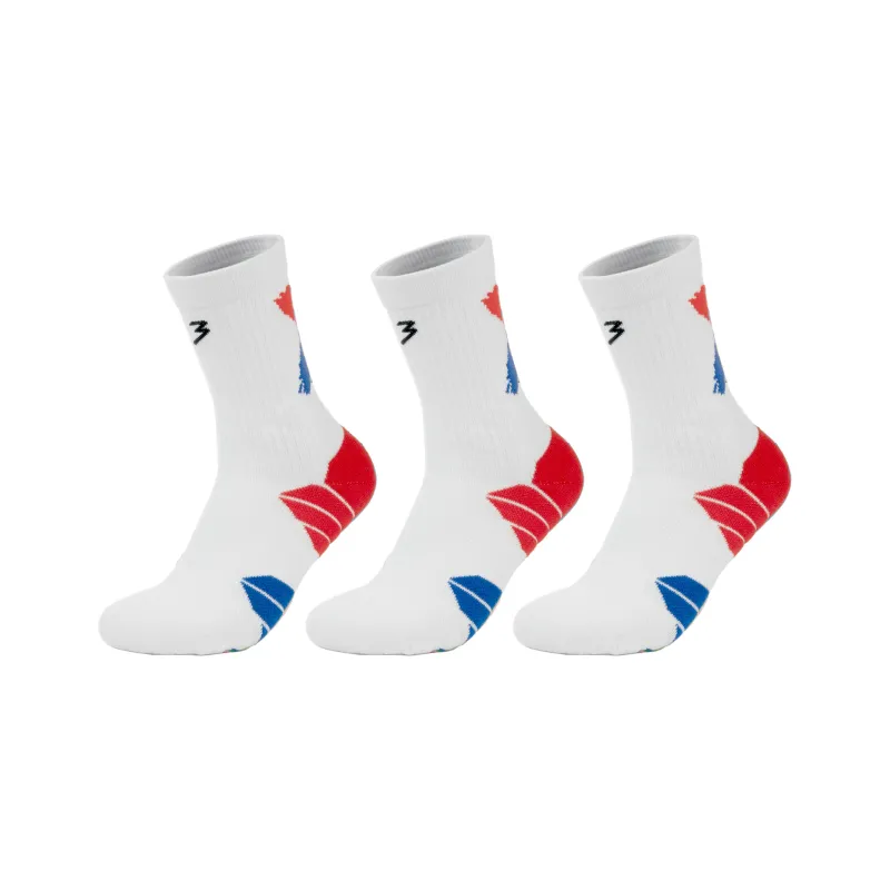 361° Basketball Socks Unisex Combo Set-27