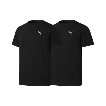 PUMA T Shirt Men's 2 Pack Black
