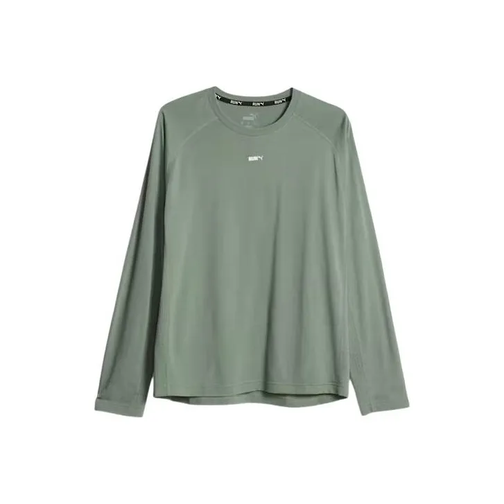 PUMA T Shirts Men Green-0