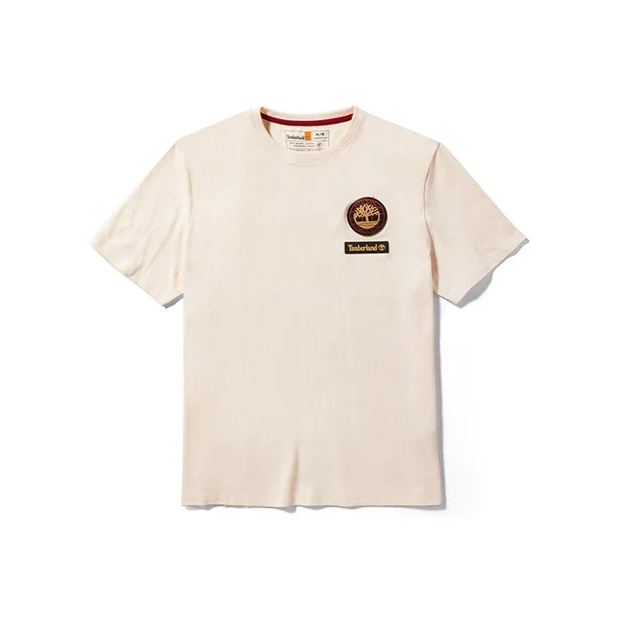 Timberland T Shirt Unisex Smoke White-0