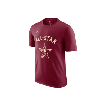 Jordan Set in Sleeve T Shirt Unisex Deep Team Red