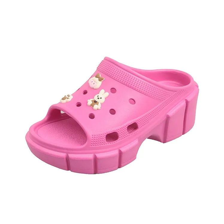 NANJIREN EVA Slip Resistant Odor Resistant Cushioning Slide Slippers Women's-6