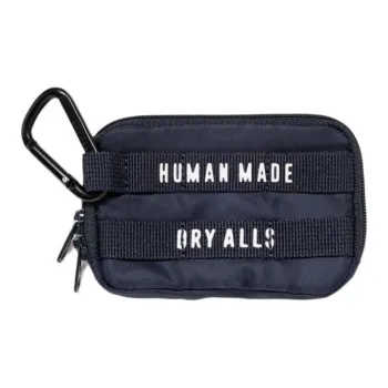HUMAN MADE Nylon Card Holder Regular Unisex Marine Blue