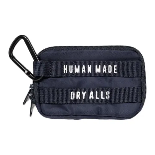 HUMAN MADE Nylon Card Holder Regular Unisex Marine Blue