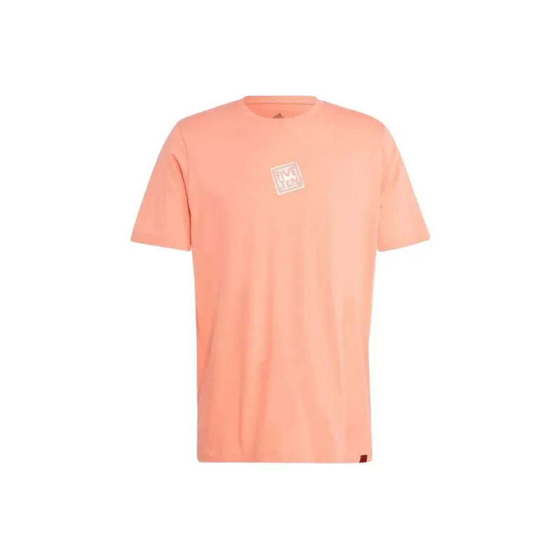 Adidas T-Shirts Men Coral-0