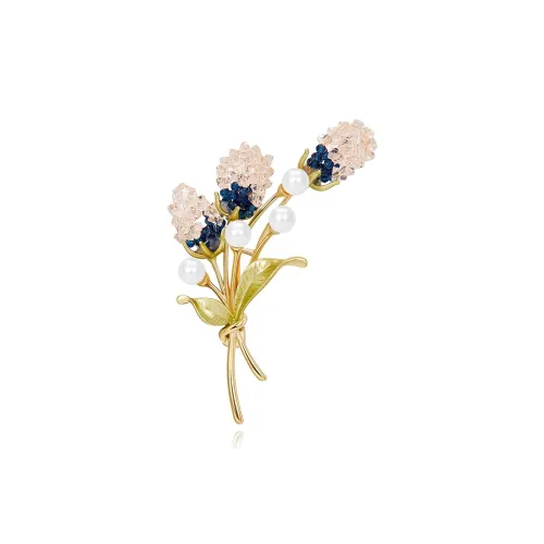 MCK Copper Alloy Brooches Women's