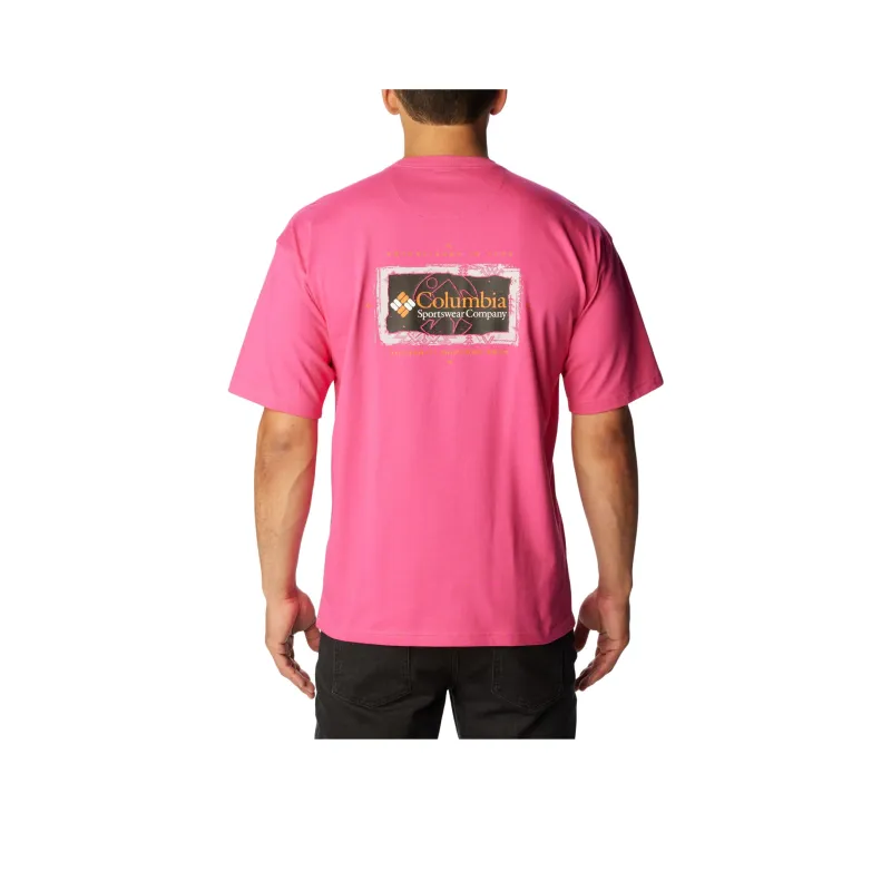 Columbia Winter Wintertrainer™ T-Shirt Men's Bright Pink-0